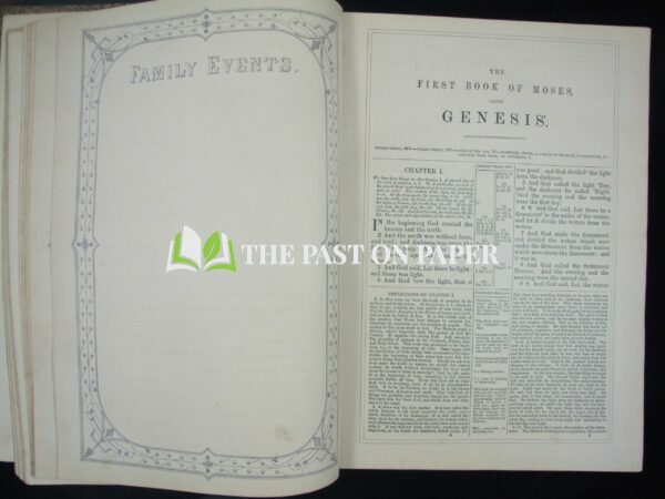 The Family Bible of Richard and Kate Eason of Ashdon, Essex, 1860s - Image 5