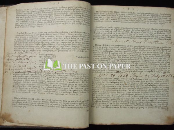 Welsh Family Bible of Evan and Ann Jones of Borthwen Cottage, Barmouth, Merionethshire, Wales. - Image 4