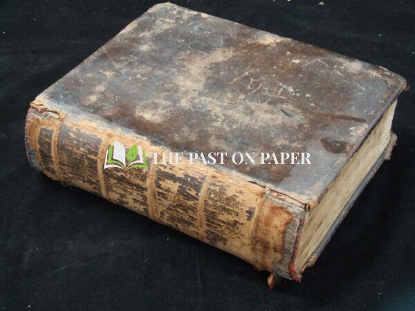 Welsh Family Bible of Evan and Ann Jones of Borthwen Cottage, Barmouth, Merionethshire, Wales.