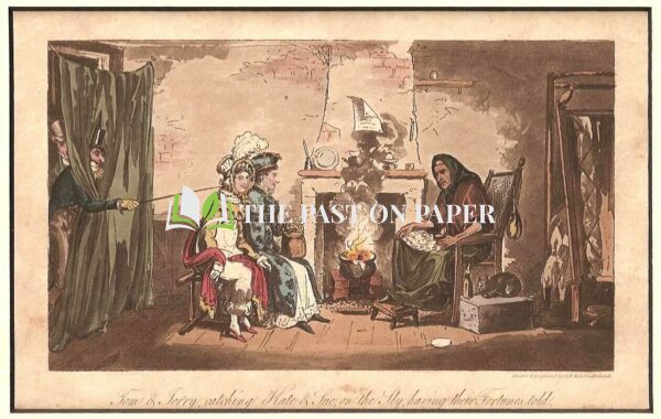 Pierce Egan's Life in London - Tom & Jerry Print. Fortune Teller